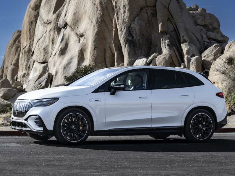 El nuevo Mercedes AMG EQE SUV del 2024, 100% eléctrico
